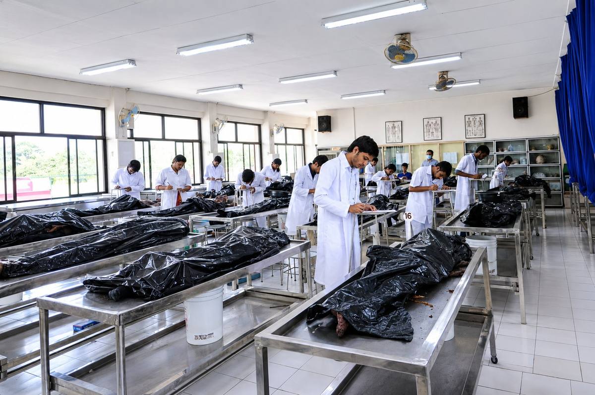 DMSF anatomy cadaver lab