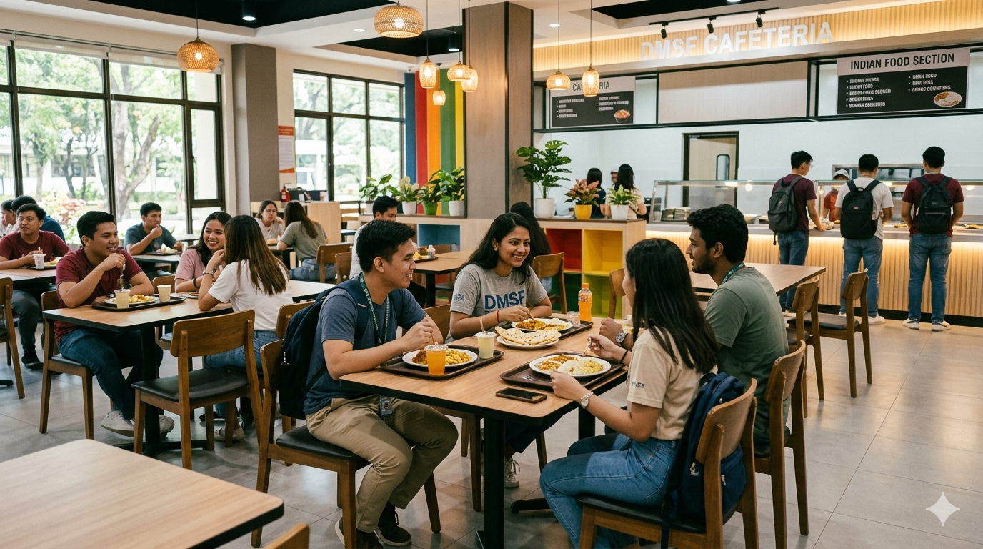 DMSF Modern Cafeteria — Student Dining